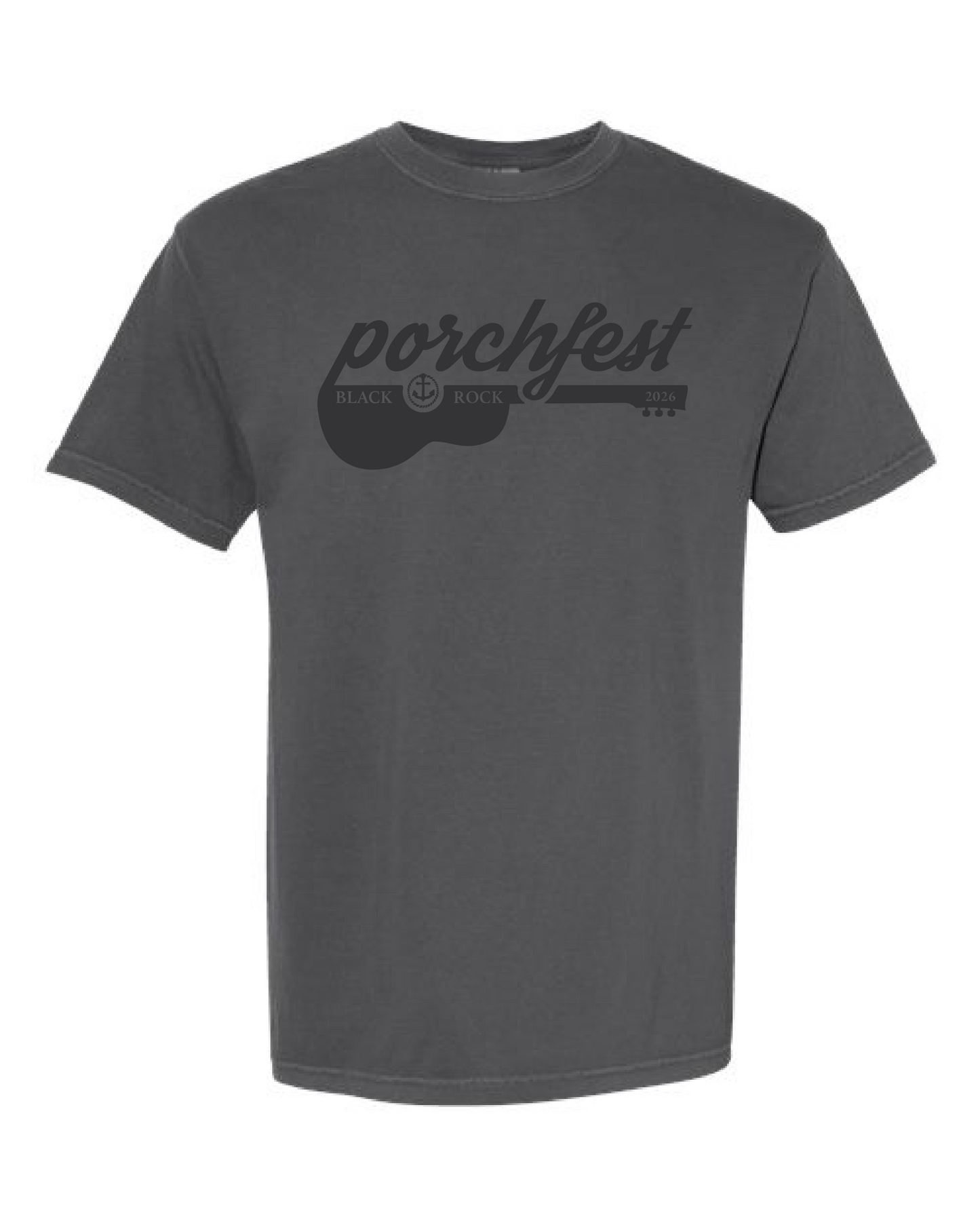 2026 Tee - Black on Pepper "Tone on Tone"