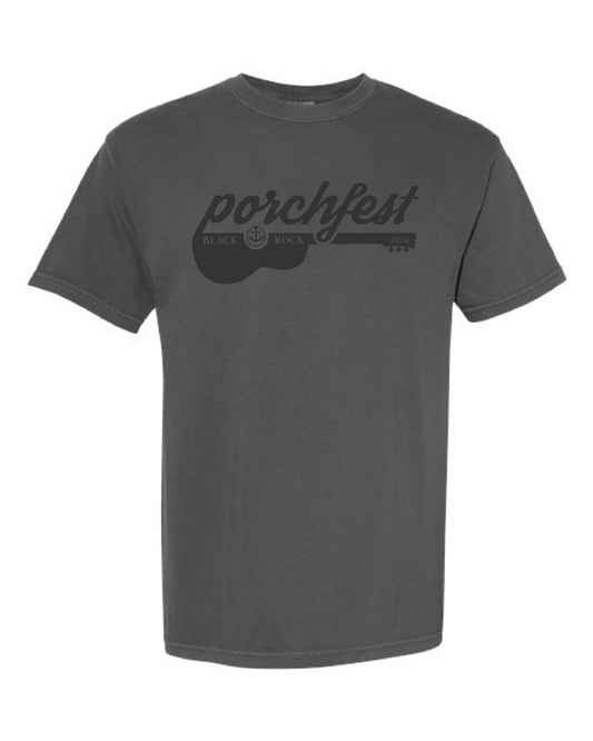 2026 Tee - Black on Pepper "Tone on Tone"
